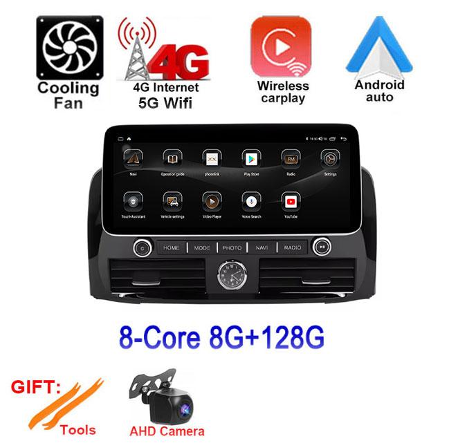 Для Toyota Prado 2004-2009 Carplay Android 14 Автомобильный Радио Мультимедиа Видео Плеер Навигация Головное Устройство Стерео 2Din Аудио