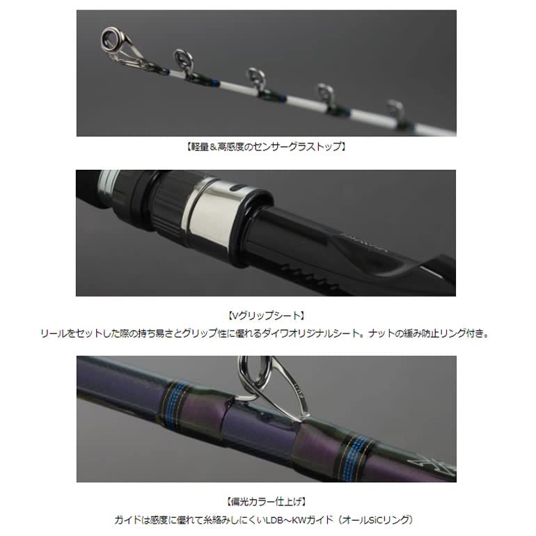 Daiwa Удилище для рыбалки Dio TSG Fishing Rod 120-200