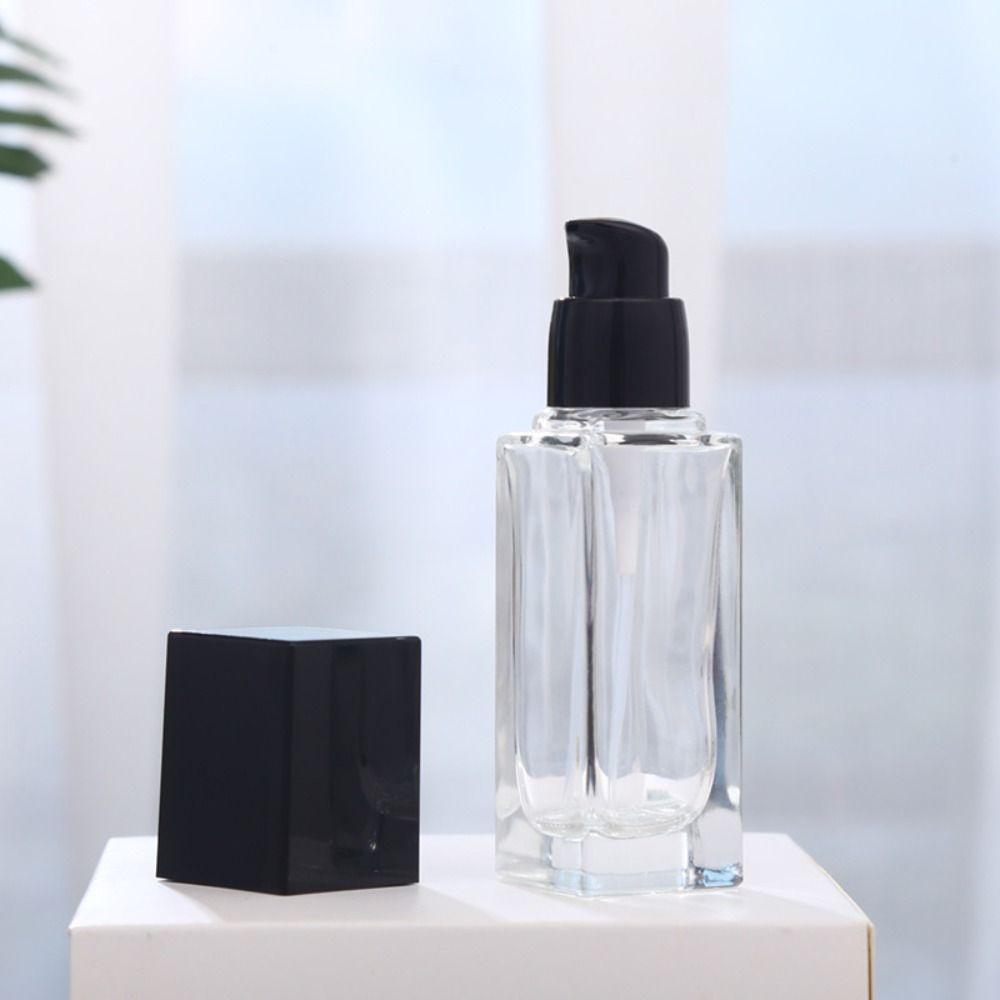 Mini Perfume Lotion Pump Bottle Liquid Foundation Bottle Empty Refillable Bottle Cosmetic Container