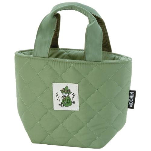 Skater Quilted Fabric Cold Insulation Lunch Bag for Lunch Jar Soup Jar 23.5 X Depth 11.5 X Height 15.5cm Moomin KKLB1-A