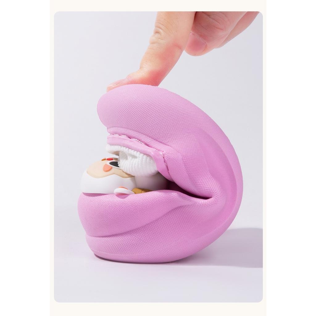 Winter Children's Cotton Shoes with Plush Insulation Cartoon Cotton Slippers for Boys and Girls, Cute Waterproof Fluffy Slippers