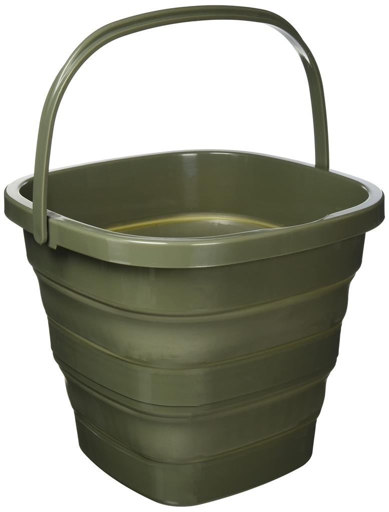 Ведро складное BUNDOK 10 л BD-602KA хаки складное компактное для хранения