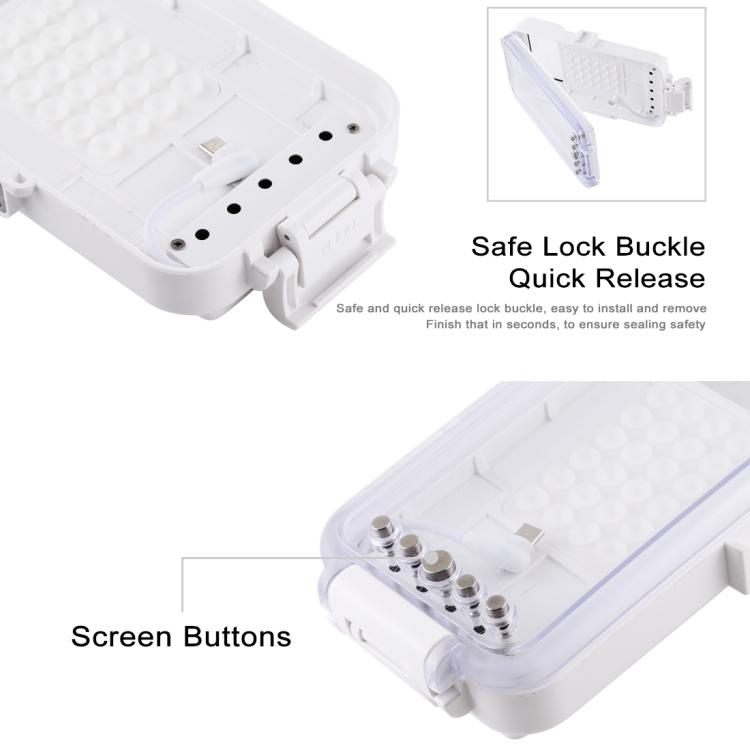 Водонепроницаемый чехол для дайвинга PULUZ 45 м/147 футов для Galaxy