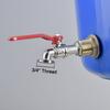 Комплект фитингов для резервуара для воды из латуни 1/2" 3/4", с краном из сплава, прокладкой, медной трубой, соединительным элементом для аквариума, адаптером для шланга для полива сада