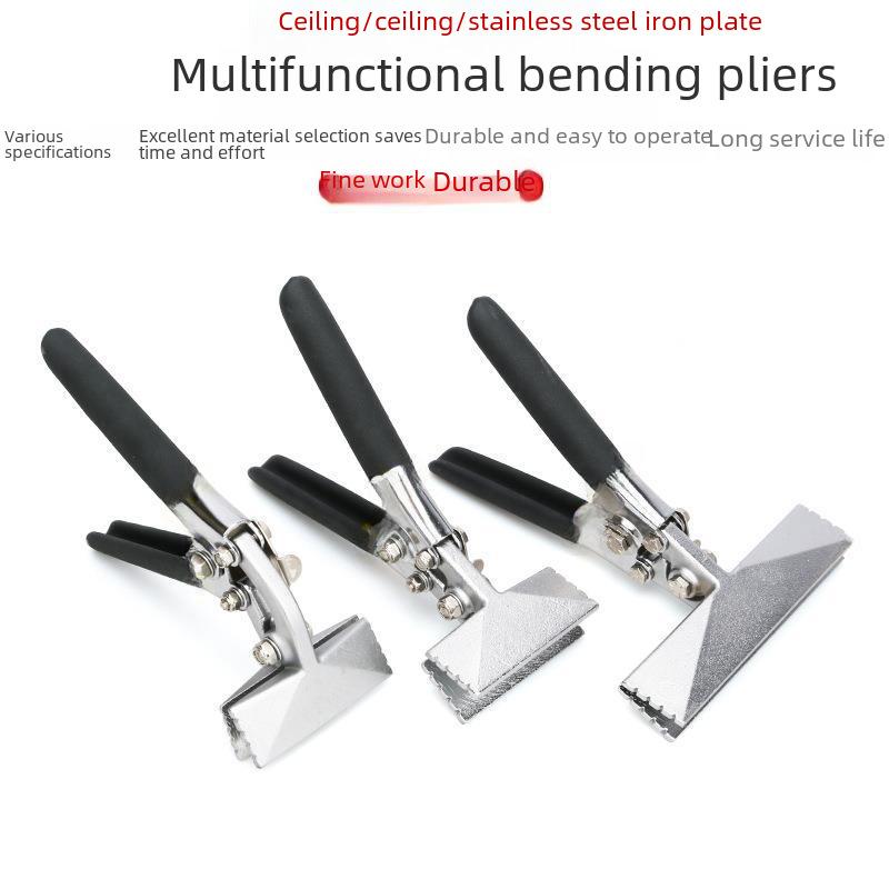 Multifunctional Folding Pliers, Bending, Crimping, and Edge Banding Pliers for Wiring and Sheet Metal