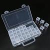 32-compartment Square Large-capacity Storage Container with 64-compartment Classification Label for Diamond Painting Beads Small Jewelry