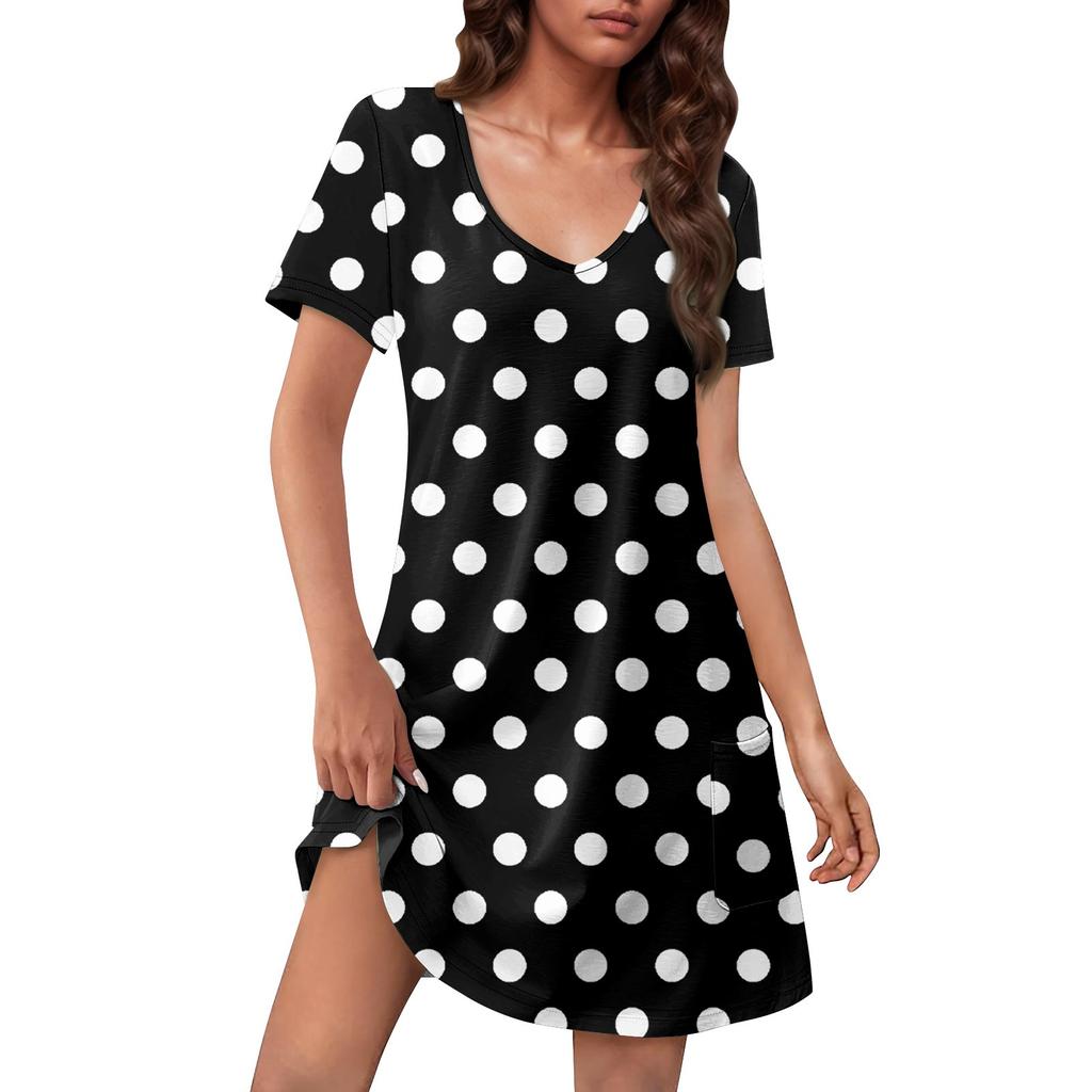 Женский повседневный сарафан с карманами, летнее пляжное платье в стиле бохо, цветочные блузки для женщин, футболки, платья с V-образным вырезом, свободные платья