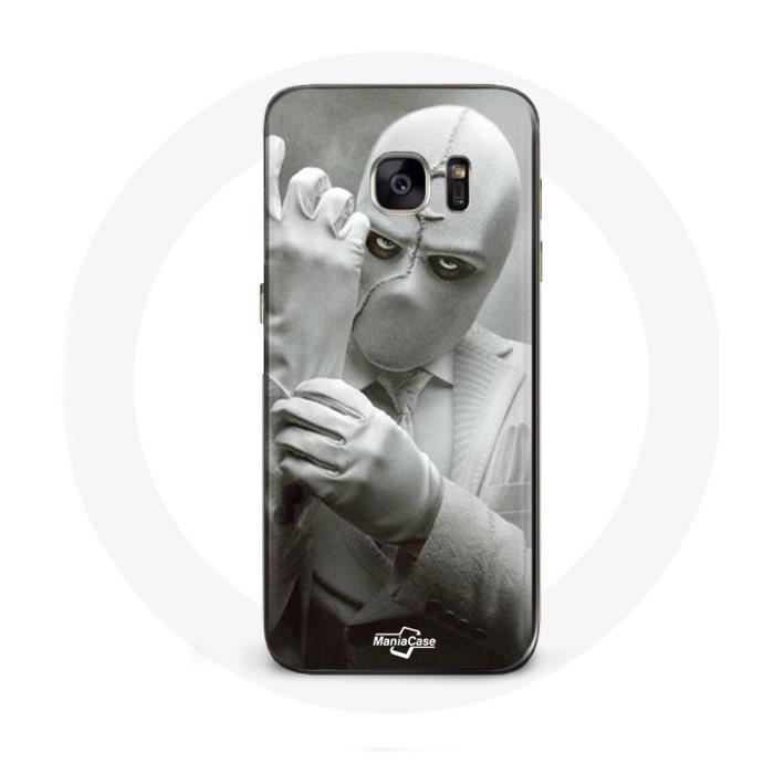 Case for Samsung Galaxy S6 Moon Knight Batman Poster New Series 2022