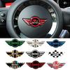 Наклейка-логотип на центр руля автомобиля для Mini Cooper John Cooper Works R50 R52 R53 R55 R56 F54 F55 F56 F60 Декор интерьера