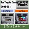 Android 14 Автомобильный Радио Мультимедиа Видео Плеер Для Toyota Camry 7 XV 40 50 2006-2011 Навигация Головное Устройство Carplay Стерео Динамики