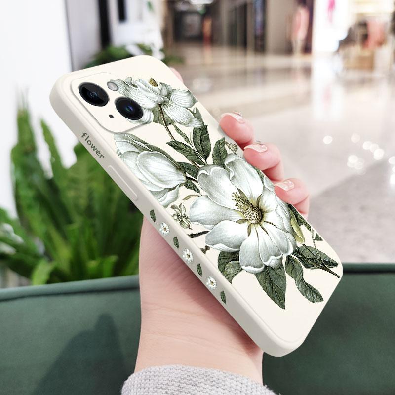 Wild Flowers Phone Case for Samsung Galaxy A55 A35 A25 A15 5G A24 A23 A22 A32 A52 A52S A71 A72 A51 A05 4G Cover