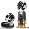 100 Levels Speed Handheld Fan LED Display Screen Smart Fan Turbo Fan Portable Turbo Fan  Travel Use
