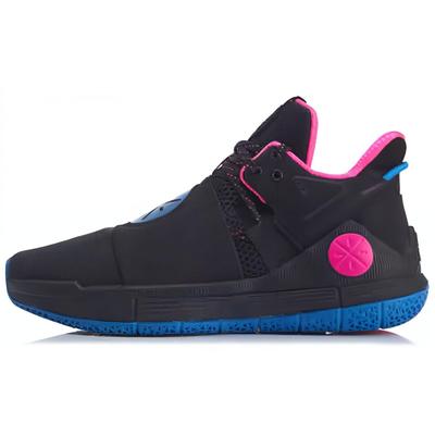 Баскетбольные кроссовки Li Ning Wade Shadow Sixth Man с амортизацией, противоскользящие, износостойкие, средней высоты, мужские кроссовки, разноцветные ABPQ007-5
