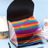 Yousheng Accordion File Organizer 12/24/36 Pockets Expanding File Folder A4 Letter Size Paper Document Receipt Organizer for Classroom Home Office