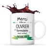 Mug - Thank You Unforgettable Worker - Ceramic - 325 Ml - Dishwasher and Microwave Safe