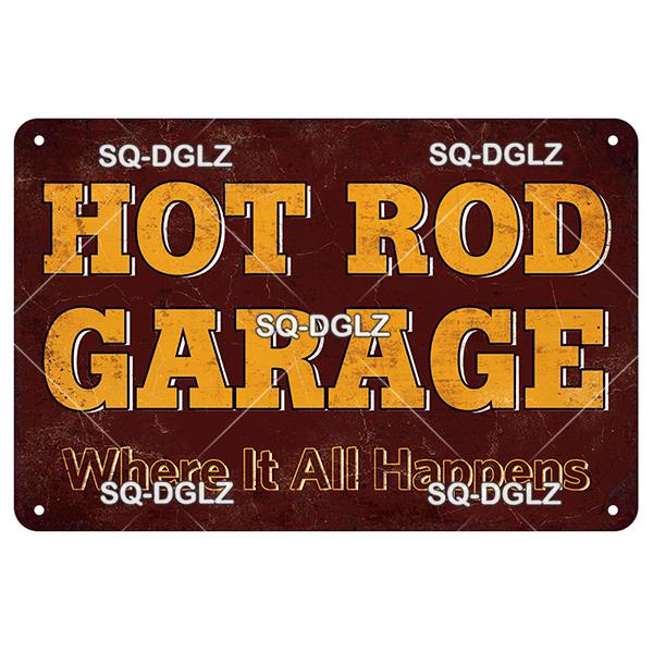SQ-DGLZ винтажная металлическая вывеска, классические автомобили, жестяная вывеска, тарелка для гаража, магазина, домашний бар, дверь, Настенный декор, наклейка, украшение, табличка, постер