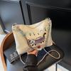 Вышивка тяжелой промышленностью кошка портативная нейлоновая сумка женская для отдыха на улице на работу сумка-мессенджер универсальная сумка через плечо