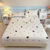Pure Cotton Bedsheet Cartoon Style Fitted Sheet Queen/King Size Bed Cover Adults Kids Bed Linen Sabanas (Pillowcase Need Order)