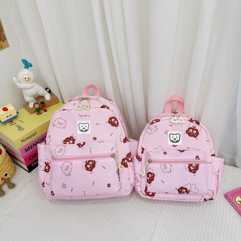 Kindergarten Schoolbag Lightweight Student Flow Cute Child Backpack Cartoon Cute Boys and Girls Backpack
