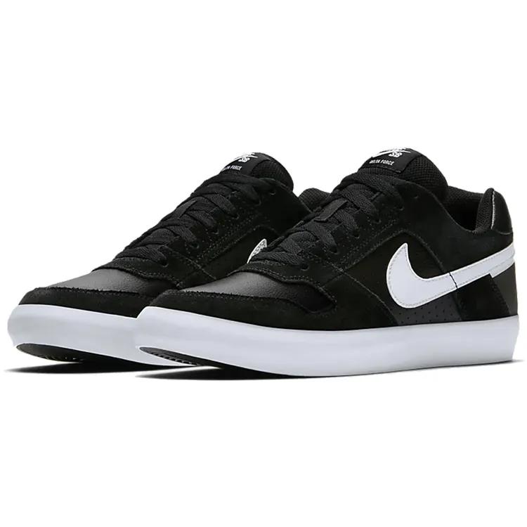 Nike Delta Force Vulc SB 'Черный' (унисекс) Черные / Белые-Антрацитовые Скейт-Кеды 942237 010