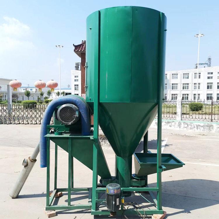 Vertical Pig Feed Crusher and Mixer for Livestock