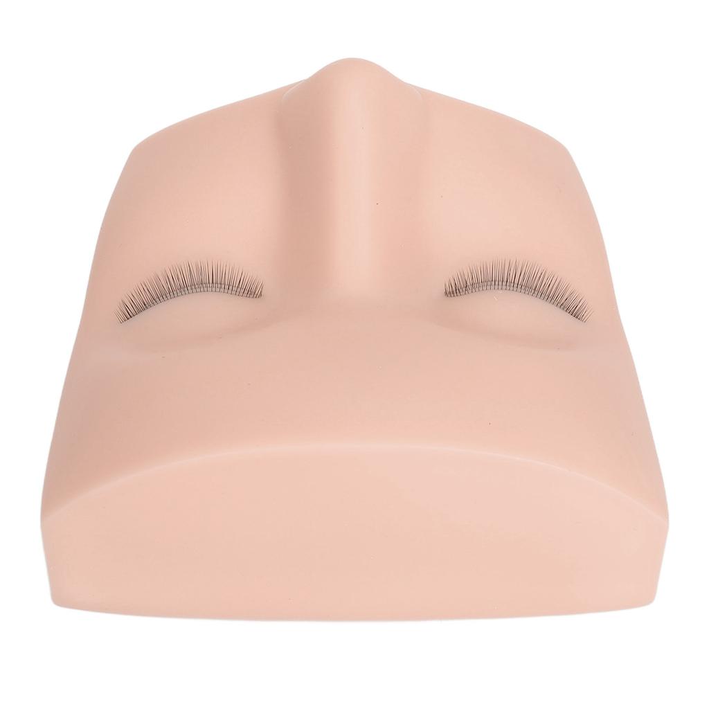 Голова манекена для ресниц, эластичная, реалистичная, 3 слоя, ресницы, голова манекена для практики для начинающих