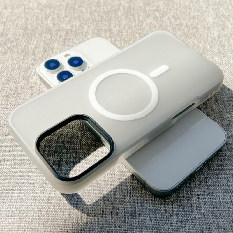 Конфетный цвет 2-в-1 для Magsafe Чехол для For Iphone 17 Air 16 15 14 13 12 Pro Max 11 16Plus 16E Магнитный Прозрачный Матовый Мягкий Чехол