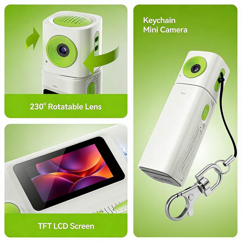 Video Recording G10 Thumb Action Digital Camera High-Definition Thumb Camera Keychain