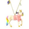 Les Trésors De Lily [P2001] - Handmade Necklace / Necklace 'Monde Merveilleux' (Unicorn) Multi-colored Gold