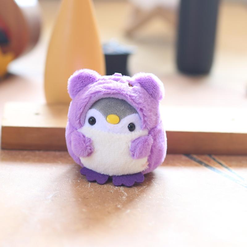 Cute Little Penguin Pendant Plush Toy Doll Cartoon Bag Hanging Keychain Rag Doll Doll