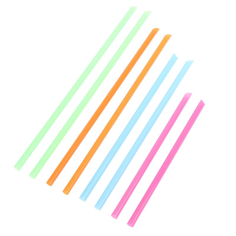 100 шт. цветные пластиковые мини-соломинки для коктейлей для праздничных напитков вечерние принадлежности