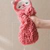 Microfibre Towel 2 Pieces Chenille Towels Children's Towel for Children, Soft Absorbent Towel Bath Towel Set, Hanging Quick Drying Towels
