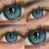 AMARA 1pair Colored Contact Lenses Natural Eye Lens Blue Eye Lenses Brown Lenses Gray Pupils Yearly Cosmetic Green Contacts