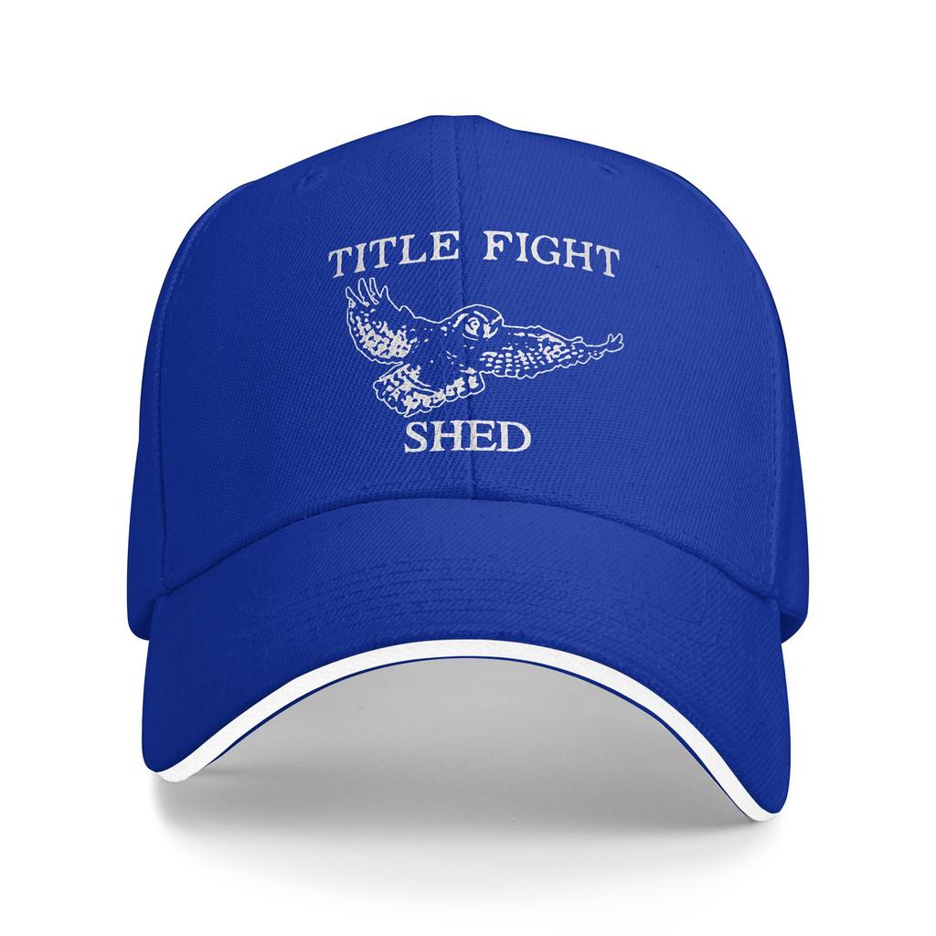 Кепка с козырьком Title Fight Shed Owl Модная парная женская кепка дальнобойщика Дизайн для защиты от солнца На открытом воздухе Тренажерный зал Бейсболки Подарок на день рождения