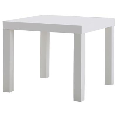 IKEA LACK Белый 00193664 Приставной белый столик,