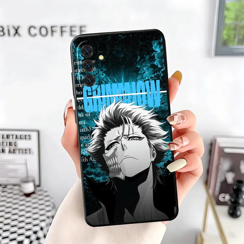 Bleach Grimmjow 6 Soft Phone Case for Samsung A17 A37 A57 A16 A26 A36 A56 A15 A25 A35 A55 A14 A24 A34 A54 A13 A23 A33 A53 A52 A1