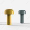 Italian Mushroom Table Lamp Portable Wireless Touch Rechargeable Night Lamp USB Desk Lamp Desktop Decoration Bedroom Night Light