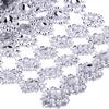 Свадебная обертка Charm Rhinestone Ribbon Diamond Mesh Ribbon Diamond Wedding wrap silver bling party tape Diamond Mesh Ribbon mesh rhinestone mesh