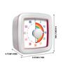 Visual Timer 60 Minute 1 Hour Countdown Timer For Kids Mechanical Time Management Non-Ticking Teaching Clock For Offices Exam