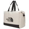 The North Face 27L Solid Color Large Capacity Sports Leisure Zipper Fitness Bag Handheld Shoulder Travel Outdoor Bag Unisex bags Beige NN2FP62K