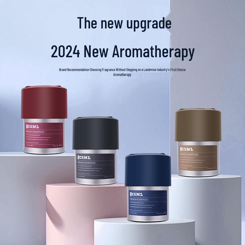 Трансграничный автомобильный ароматерапевтический дезодорирующий бальзам - Летние твердые духи для подстаканника