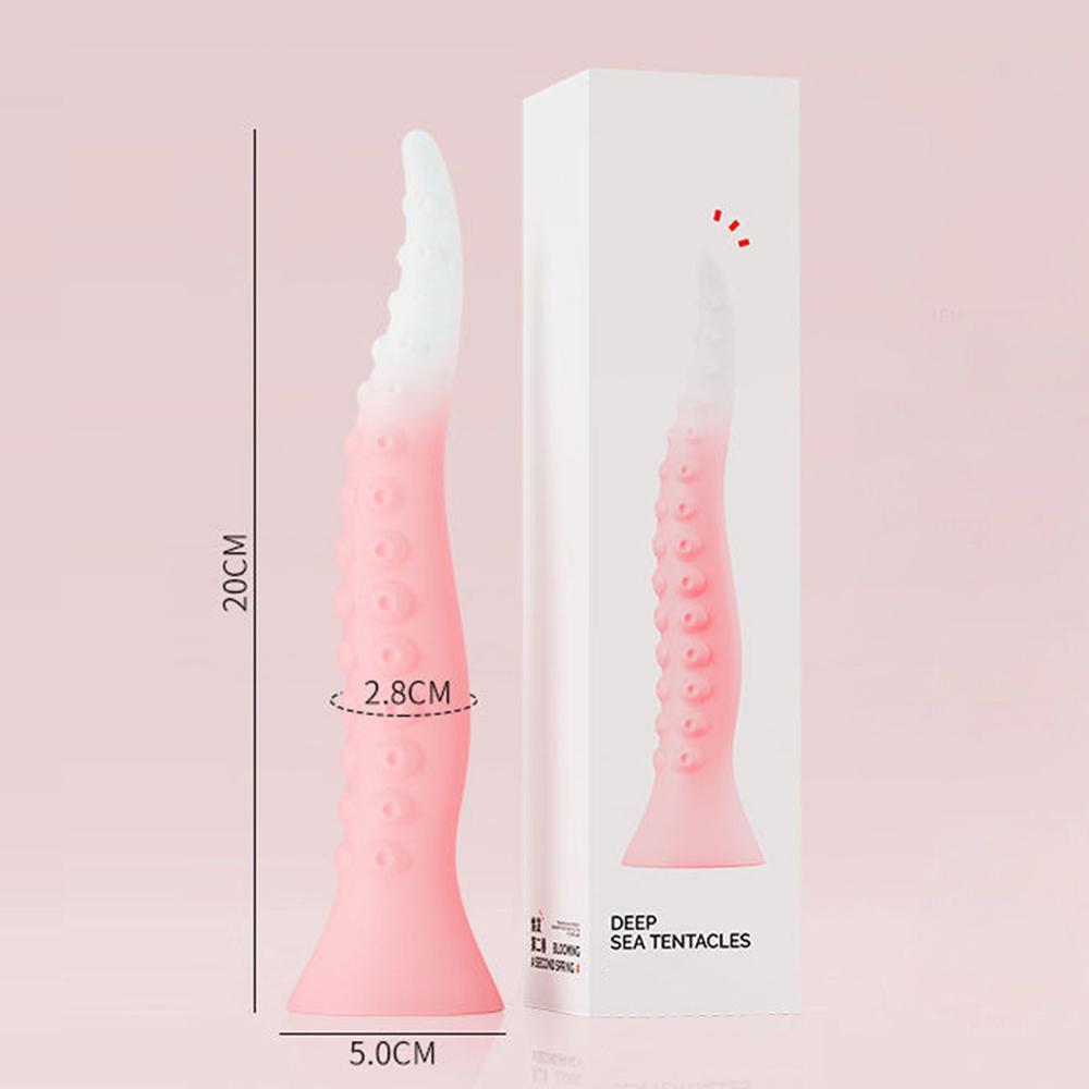 Silicone Monster Long Anal Butt Plug Dildo Penis Anus Vagina Dilator Octopus Tentacle Animal Penis Sex Toys For Women Men Tool