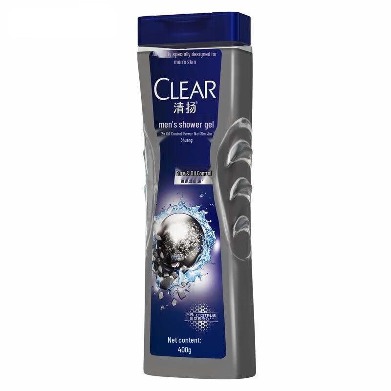 Clear Men Oil Control Fresh Shower Gel & Shampoo Set