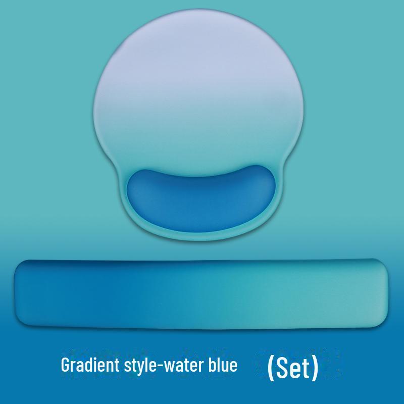 Эргономичный коврик для мыши и подставка для запястья клавиатуры из пены с эффектом памяти