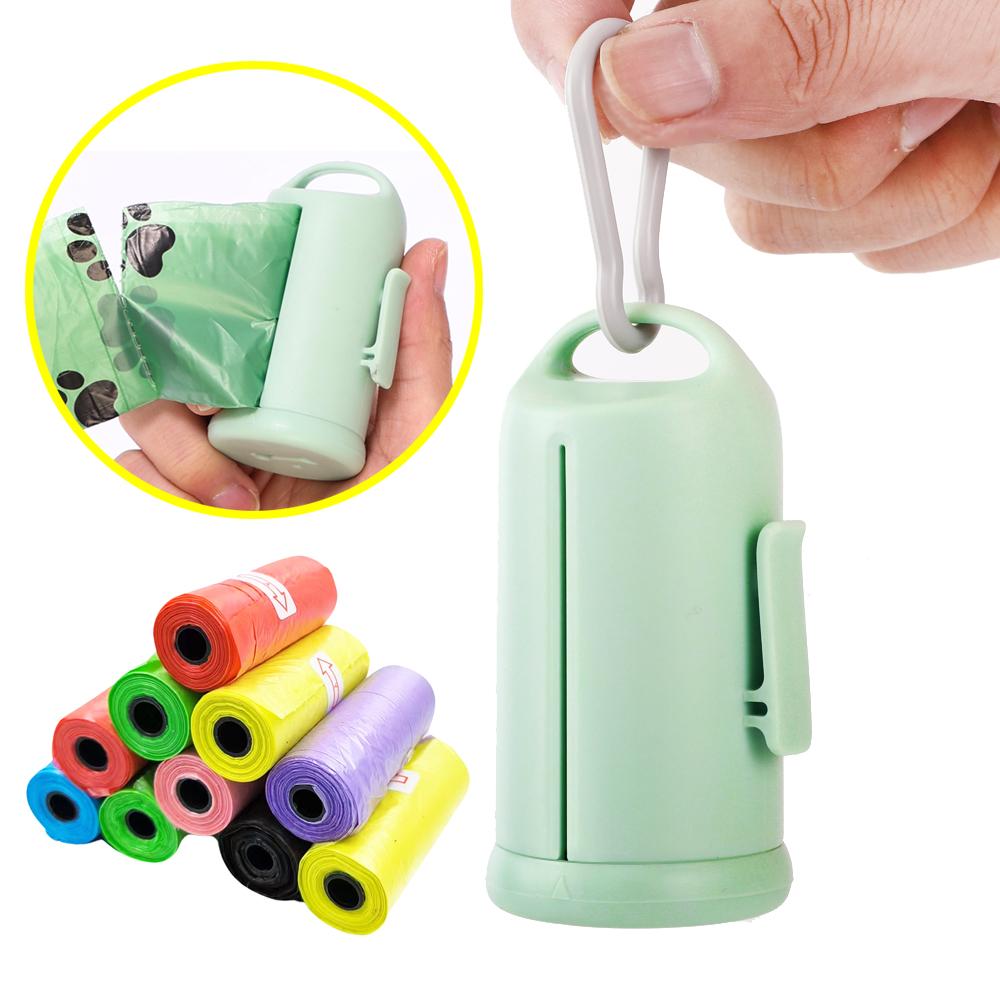 Портативный диспенсер для собачьих какашек, мешок для отходов для домашних животных, ящик для хранения мусора, чихуахуа, йоркширский питомец