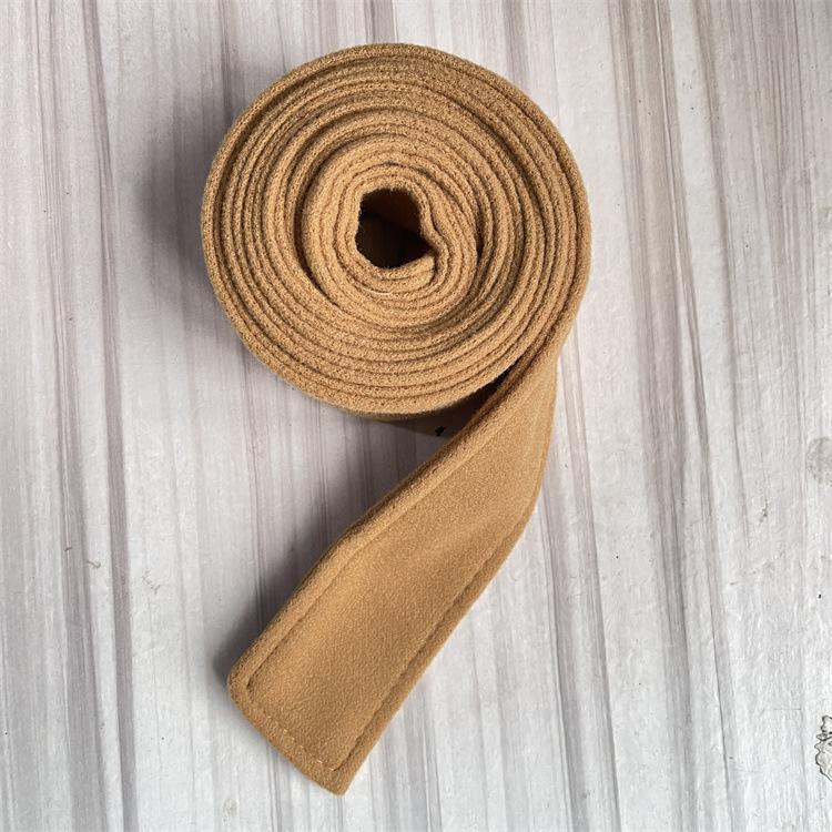 Ремень для шерстяного пальто, аксессуары для зимнего пальто, декоративный ремень, двусторонний матовый ремень