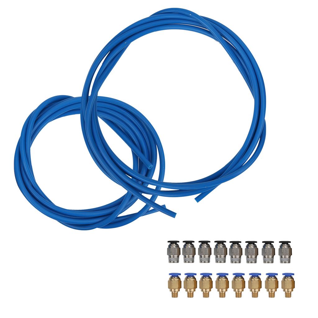 PTFE трубка для 3D-принтера, пневматические фитинги PC4-M6 PC4-M10 для Creality Ender 3