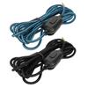 Gaming Headset Cable Woven Earphone Cord with Volume Control and Mute Switch for   Pro  Pr
