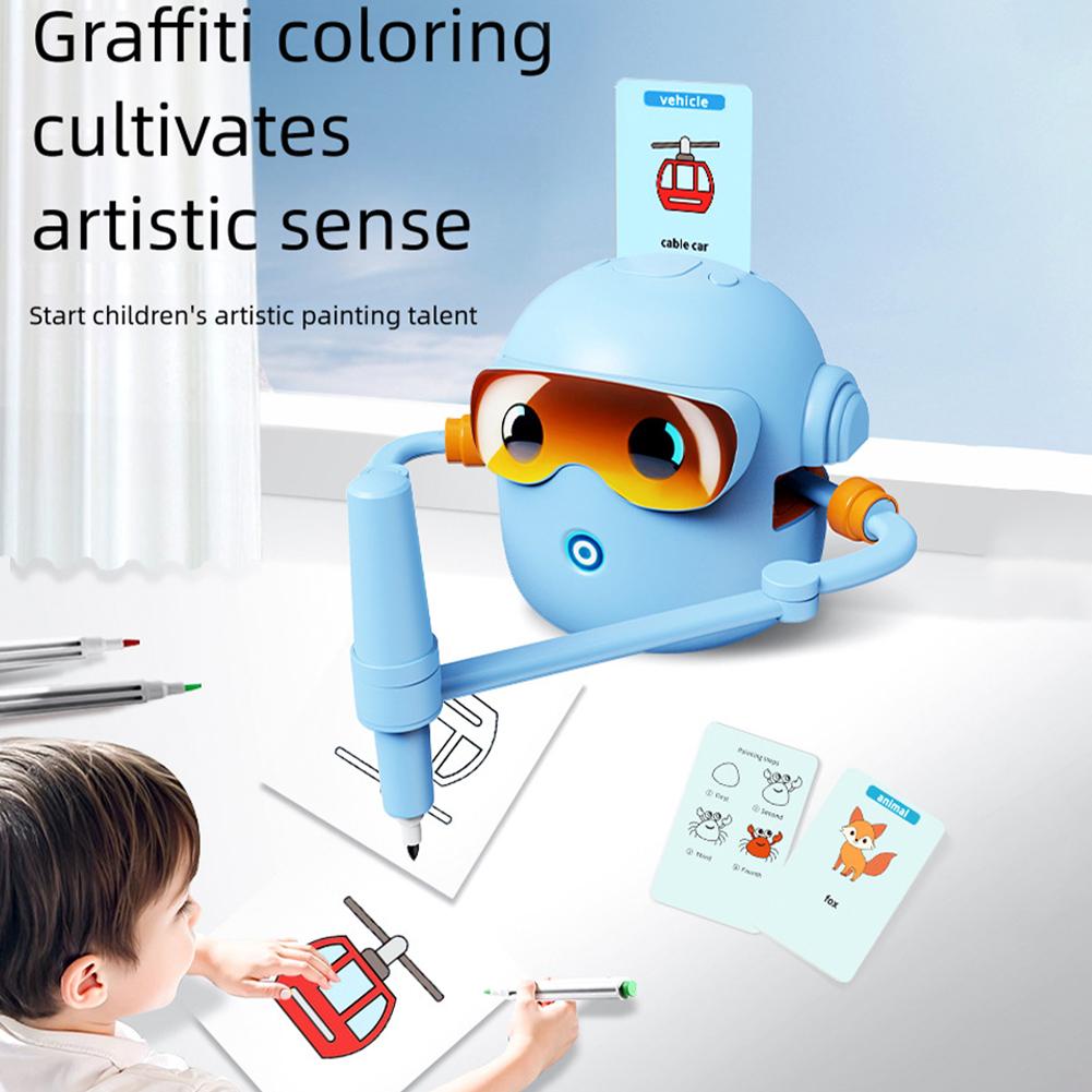 Automatic Intelligent Drawing Robot Enlightenment Intelligent Drawing Robot Teaching Aid Educational Early Childhood Machine Toy