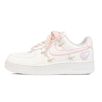 Air Force 1 Низкие кроссовки для скейтборда, устойчивые к истиранию, женские, цвет 'Вишневый цвет' Розовый FV3654-111(Команда74-)
